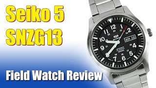 Seiko 5 SNZG13 Review [upl. by Nileuqcaj]