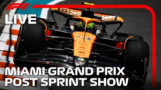 LIVE Miami Grand Prix Post Sprint Show [upl. by Xylina]