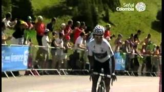 Nairo Quintana Ultimo Kilometro Etapa 20 Tour d France  20 Julio 2013  Señal Colombia [upl. by Aisatan]