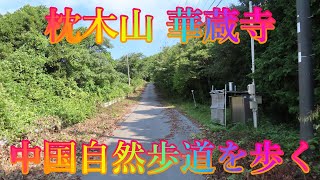 残暑 9月2日 月曜 晴れ 島根半島を歩く 枕木山 華蔵寺 中国自然歩道を歩く 日本 島根県松江市美保関町千酌 枕木山 WalkingYoshi [upl. by Nnylarak]