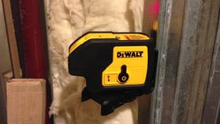 DeWALT DW083 3 Beam Laser Pointer  First Look [upl. by Linet896]