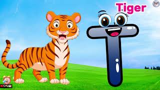 The Animal Alphabet Abc song  learn the alphabets with animals name nurseryrhyme [upl. by Mike822]