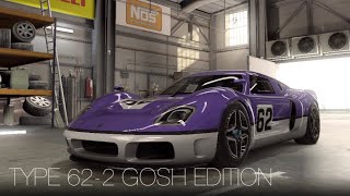 【CSR2】TYPE 622 GOSH EDITION • tune amp shift • 7180 [upl. by Amanda678]