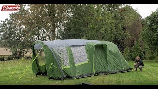 Coleman® Weathermaster 4XL Air Tent Pitching [upl. by Notsuj332]