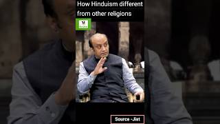 Sudhanshu Trivedi Explained How Hinduism is Different sudhanshutrivedi news [upl. by Shaine]