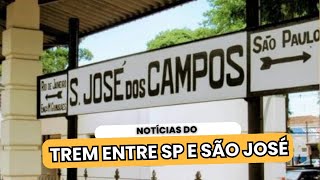 VICEGOVERNADOR FALA SOBRE TREM ENTRE SP E SÃO JOSÉ DOS CAMPOS [upl. by Grantland]