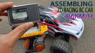 Assembling  RC car ZD Racing 110 96KMH  Super Speed [upl. by Eyak]