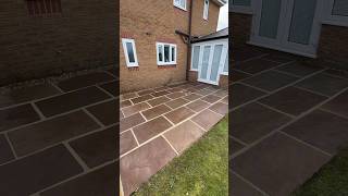 Garden transformation in one weekend landscaping diy grouting gardentransformation resin [upl. by Vilhelmina]