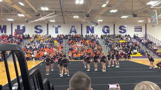 Maine South Varsity Cheer  Rolling Meadows 2022 [upl. by Inga]