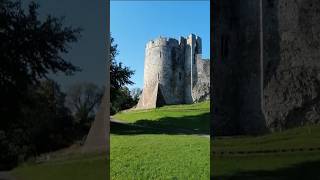 Chepstow Castle in Monmouthshire South Wales 🇬🇧 111024 [upl. by Hallutama]