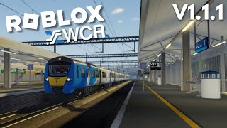 VIENDO LA ACTUALITZACION DE WCR V111  Roblox [upl. by Ylurt]