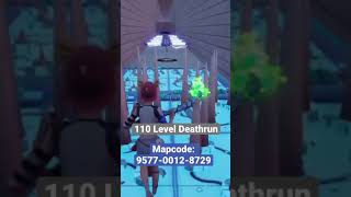 🥇 110 LEVEL DEATHRUN  EASY 🥇 BY TEAM APFEL CODE 957700128729 shorts [upl. by Enyala]