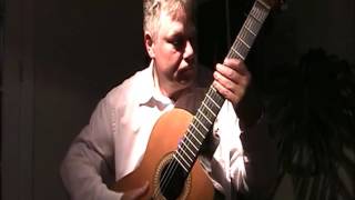 Christiaan de Jong amplified classical guitar with effect pedals II [upl. by Stern]