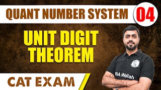 Unit Digit Theorem l Quant Number System 04  CAT 2024 l MBA Wallah [upl. by Goddart609]