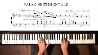 Tchaikovsky “Valse Sentimentale” P Barton FEURICH 218 piano [upl. by Staten]