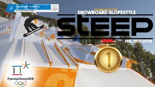 STEEP PyeongChang 2018 FS SlopeStyle Snowboard  GOLD [upl. by Krishnah]