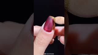 Polygel nail art tips Nail Art 네일아트 Shorts Nailart [upl. by Ayama]