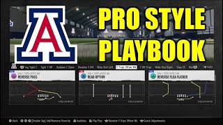 Arizona Pro Style Playbook Guide  College Football 25 [upl. by Nellir]