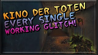 COD Black Ops Every Working Kino Der Toten Glitch that has Never Been Patched Bo1  Zombies [upl. by Vogele]