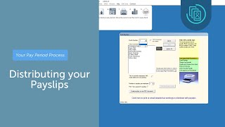 How to distribute your payslips using Thesaurus Payroll Manager  Your Pay Period Process [upl. by Locklin709]