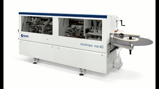 SCM Minimax ME40TR Edgebander with Premilling and Corner Rounding [upl. by Eicarg]