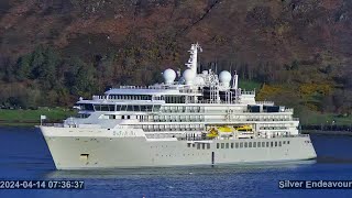 🔴LIVE  Silver Endeavour in Fort William  14 April 2024 [upl. by Suiradel875]