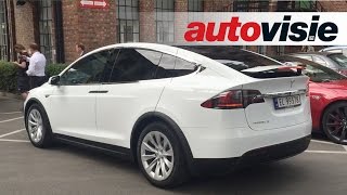 Autovisie Vlog Eerste testnotities Tesla Model X [upl. by Nedmac65]