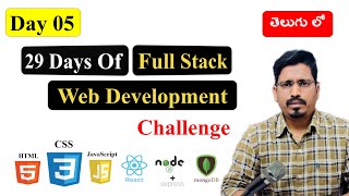 Day 5  Media Queries in CSS  css  frontenddevelopment  fullstack in Telugu  html [upl. by Aniraz]