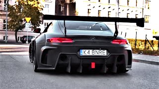 WIDEBODY MercedesAMG GT S Carbonerre Loud Sound [upl. by Kemble65]