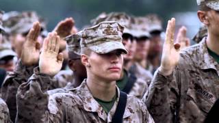 Marines Recite the Oath of Enlistment [upl. by Adnahcir898]