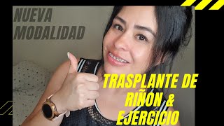 EJERCICIO 💪 DESPUES de un TRASPLANTE RENAL  NUEVA MODALIDAD 🤯🧐  alejandra irc [upl. by Four]