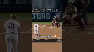 Crazy Softball sequence 🤯 shorts [upl. by Korten]