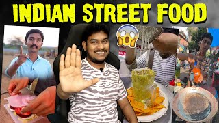 Its Very Wrong Bro😱Worst amp Weirdest Indian Street Food🤮 Maggi Milkshake Pepsi Omelette  Tamil [upl. by Loux]