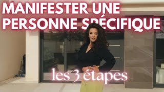 3 étapes pour manifester votre personne spécifique  la loi de lattraction ✨ ❤️ [upl. by Isbella]