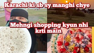 karachi ki sb sy manghi chye mehngi shopping kyun nhi karti main alifatimadd973 [upl. by Mya896]