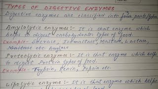 Enzymes  Digestive Enzymes Amylolytic Lipolytic And Proteolytic Enzymes Short trick G4 gyan [upl. by Narbig786]