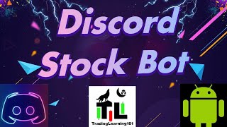 Discord Stock Bot [upl. by Aehtela]