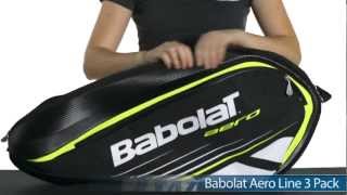 Babolat Aero Line 3 Pack Bag [upl. by Oijres]