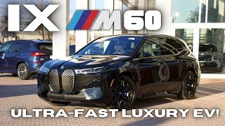 Walk Around and Overview 2023 BMW iX M60 An ExtremelyPowerful HighTech Luxury EV [upl. by Bayard]