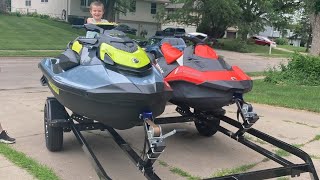 2016 Sea Doo Spark 2up and 2022 Sea Doo GTI 130 SE 2018 Jeep Renegade 2019 Coachmen clipper popup [upl. by Creedon242]