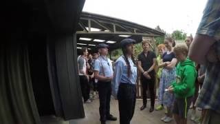 Boarding Instructions  Derren Browns Ghost Train  Thorpe Park Resort [upl. by Karsten661]