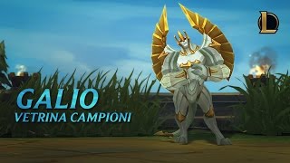 Vetrina campioni Galio  Gameplay  League of Legends [upl. by Erina711]