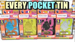 THE BEST ADRENALYN XL 20242025 Pocket Tin Opening  EXCELLENCE Card Hunt  All 4 Pocket Tins [upl. by Bain515]