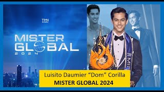 🇵🇭 PHILIPPINES Luisito Daumier quotDomquot Corilla is MISTER GLOBAL 2024 Full Performance [upl. by Clement54]