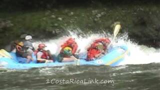 White Water Rafting in Costa Rica [upl. by Bolte54]