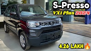 426 Lakh वाली Micro SUV 👌  Maruti Suzuki s presso VXi plus 2024 marutisuzuki spresso suv [upl. by Beera]