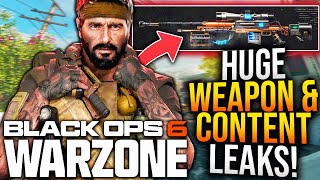 WARZONE New WEAPON UPDATE LEAKS BLACK OPS 6 CONTENT amp More BO6 WARZONE [upl. by Murphy159]