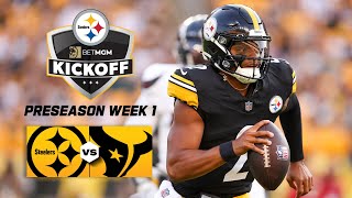 Steelers Kickoff Preseason Week 1 vs Texans  Pittsburgh Steelers [upl. by Joost]