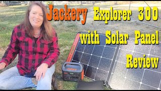 Jackery 100W Solar Panel with Explorer 300 Power Station after 2 Years 370W Output [upl. by Norby]