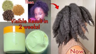 The most potent DIY hair butter for MASSIVE hair growth  Grow thicker and longer hair [upl. by Modnarb]